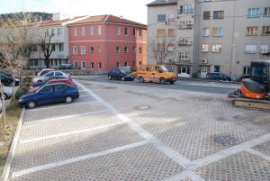 Asfaltiranje Levstikove ulice in urejanje parkirišča ob Zdravstvenem domu v Sežani1
